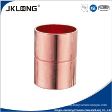 J9001 Copper fitting straight Coupling with roll